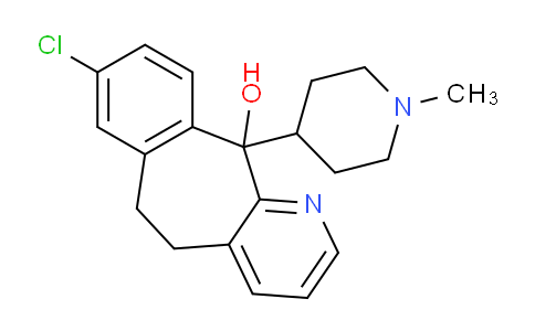 8-Chloro-11-(1-methylpiperidin-4-yl)-6,11-dihydro-5H-benzo[5,6]cyclohepta[1,2-b]pyridin-11-ol