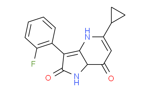 AM243414 | 1464091-49-3 | 5-Cyclopropyl-3-(2-fluorophenyl)-1H-pyrrolo[3,2-b]pyridine-2,7(4H,7aH)-dione