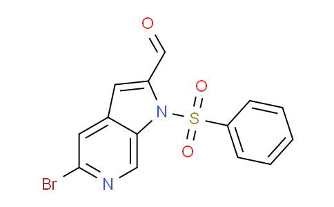 AM243420 | 1227269-19-3 | 5-Bromo-1-(phenylsulfonyl)-1H-pyrrolo[2,3-c]pyridine-2-carbaldehyde