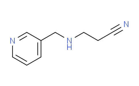 3-((Pyridin-3-ylmethyl)amino)propanenitrile