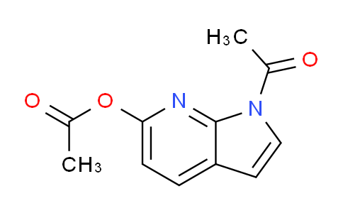 1-Acetyl-1H-pyrrolo[2,3-b]pyridin-6-yl acetate