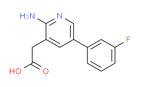 AM24345 | 1227579-37-4 | 2-Amino-5-(3-fluorophenyl)pyridine-3-acetic acid
