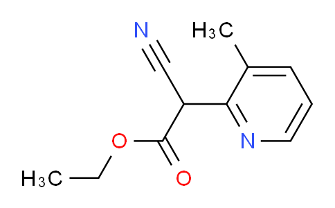 AM243451 | 62019-64-1 | Ethyl 2-cyano-2-(3-methylpyridin-2-yl)acetate