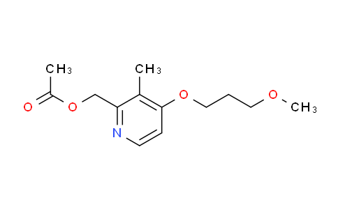 AM243455 | 117977-19-2 | (4-(3-Methoxypropoxy)-3-methylpyridin-2-yl)methyl acetate
