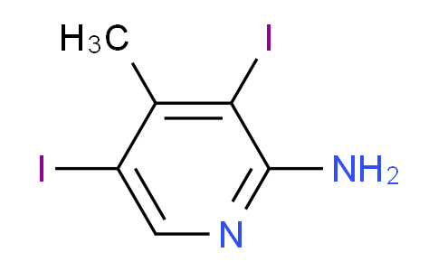 3,5-Diiodo-4-methylpyridin-2-amine