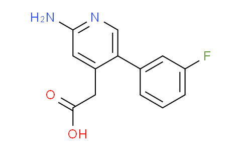 AM24348 | 1227579-38-5 | 2-Amino-5-(3-fluorophenyl)pyridine-4-acetic acid