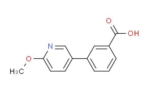 3-(6-Methoxypyridin-3-yl)benzoic acid