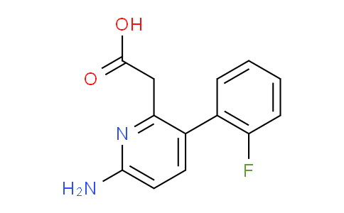 AM24350 | 1227597-69-4 | 6-Amino-3-(2-fluorophenyl)pyridine-2-acetic acid
