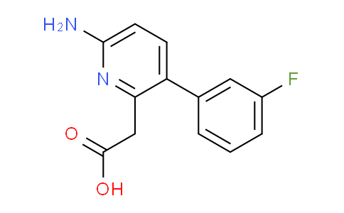 AM24351 | 1227493-67-5 | 6-Amino-3-(3-fluorophenyl)pyridine-2-acetic acid