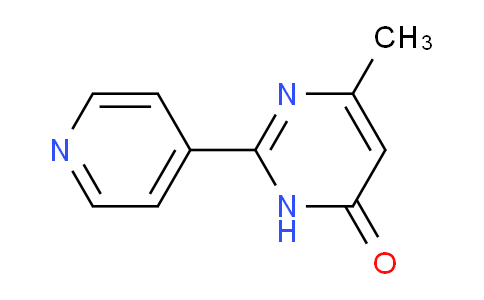 6-Methyl-2-(pyridin-4-yl)pyrimidin-4(3H)-one