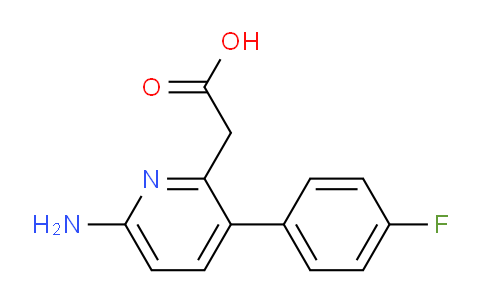 AM24352 | 1227493-69-7 | 6-Amino-3-(4-fluorophenyl)pyridine-2-acetic acid