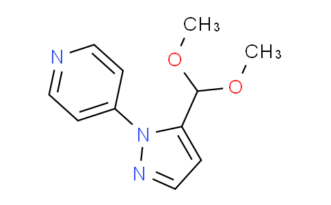 AM243528 | 1269294-30-5 | 4-(5-(Dimethoxymethyl)-1H-pyrazol-1-yl)pyridine