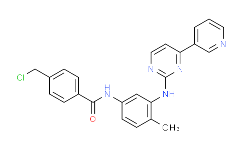 AM243564 | 404844-11-7 | 4-(Chloromethyl)-N-(4-methyl-3-((4-(pyridin-3-yl)pyrimidin-2-yl)amino)phenyl)benzamide
