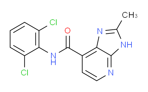 N-(2,6-Dichlorophenyl)-2-methyl-3H-imidazo[4,5-b]pyridine-7-carboxamide