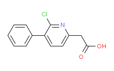 AM24359 | 1227571-56-3 | 2-Chloro-3-phenylpyridine-6-acetic acid