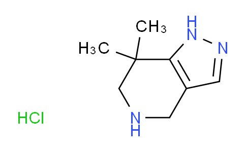 7,7-Dimethyl-4,5,6,7-tetrahydro-1H-pyrazolo[4,3-c]pyridine hydrochloride