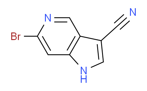 6-Bromo-1H-pyrrolo[3,2-c]pyridine-3-carbonitrile