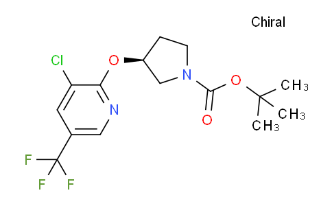 AM243651 | 1417789-41-3 | (S)-tert-Butyl 3-((3-chloro-5-(trifluoromethyl)pyridin-2-yl)oxy)pyrrolidine-1-carboxylate