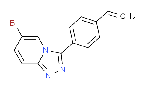 6-Bromo-3-(4-vinylphenyl)-[1,2,4]triazolo[4,3-a]pyridine