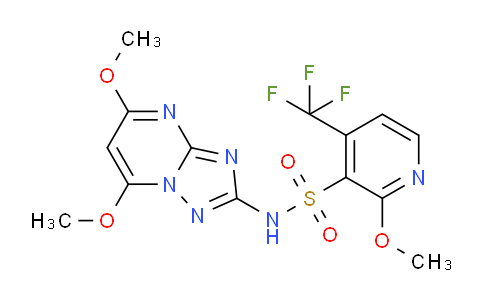 AM243673 | 422556-08-9 | N-(5,7-Dimethoxy-[1,2,4]triazolo[1,5-a]pyrimidin-2-yl)-2-methoxy-4-(trifluoromethyl)pyridine-3-sulfonamide