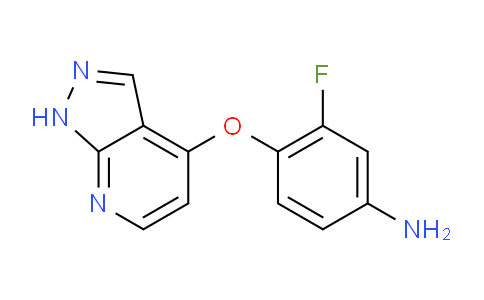 AM243677 | 1115490-85-1 | 4-((1H-Pyrazolo[3,4-b]pyridin-4-yl)oxy)-3-fluoroaniline