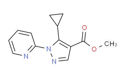 AM243686 | 1072944-47-8 | Methyl 5-cyclopropyl-1-(pyridin-2-yl)-1H-pyrazole-4-carboxylate