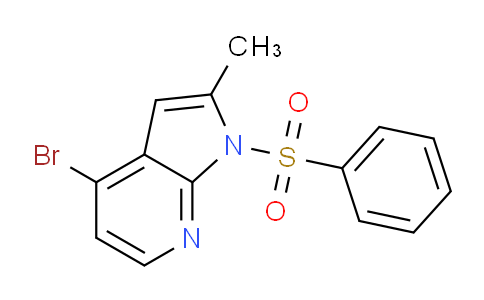 AM243687 | 1014613-05-8 | 4-Bromo-2-methyl-1-(phenylsulfonyl)-1H-pyrrolo[2,3-b]pyridine