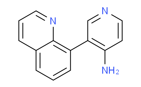 3-(Quinolin-8-yl)pyridin-4-amine