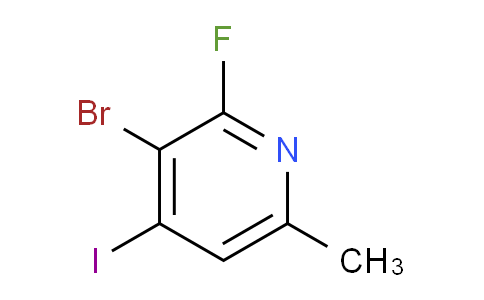 AM243729 | 1003711-61-2 | 3-Bromo-2-fluoro-4-iodo-6-methylpyridine