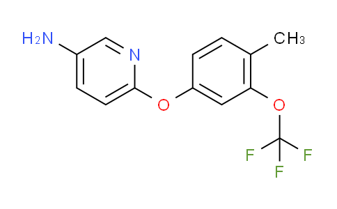 6-(4-Methyl-3-(trifluoromethoxy)phenoxy)pyridin-3-amine