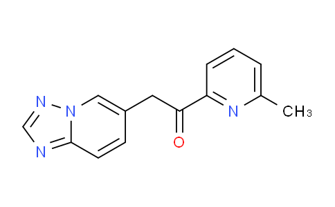 2-([1,2,4]Triazolo[1,5-a]pyridin-6-yl)-1-(6-methylpyridin-2-yl)ethanone