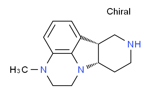 (6bR,10aS)-3-Methyl-2,3,6b,7,8,9,10,10a-octahydro-1H-pyrido[3',4':4,5]pyrrolo[1,2,3-de]quinoxaline