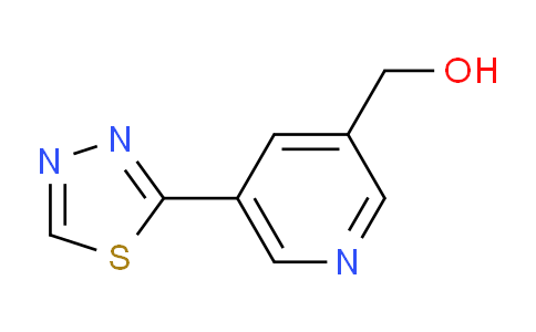 (5-(1,3,4-Thiadiazol-2-yl)pyridin-3-yl)methanol