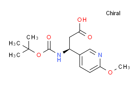 AM243777 | 1217755-81-1 | (S)-3-((tert-Butoxycarbonyl)amino)-3-(6-methoxypyridin-3-yl)propanoic acid