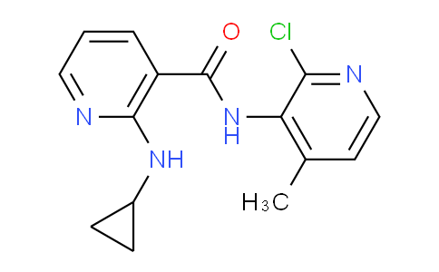 AM243795 | 133627-47-1 | N-(2-Chloro-4-methylpyridin-3-yl)-2-(cyclopropylamino)nicotinamide