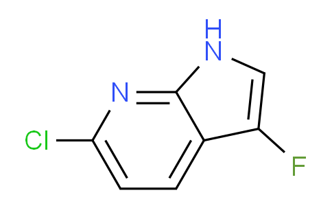 6-Chloro-3-fluoro-1H-pyrrolo[2,3-b]pyridine
