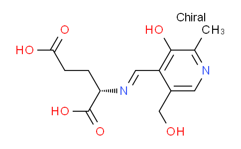 AM243819 | 13934-03-7 | (S)-2-(((3-Hydroxy-5-(hydroxymethyl)-2-methylpyridin-4-yl)methylene)amino)pentanedioic acid