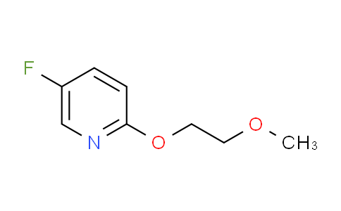 AM243825 | 1305322-91-1 | 5-Fluoro-2-(2-methoxyethoxy)pyridine