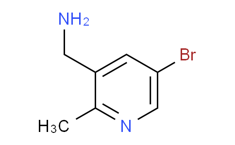 3-(Aminomethyl)-5-bromo-2-methylpyridine