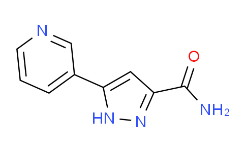 5-(Pyridin-3-yl)-1H-pyrazole-3-carboxamide