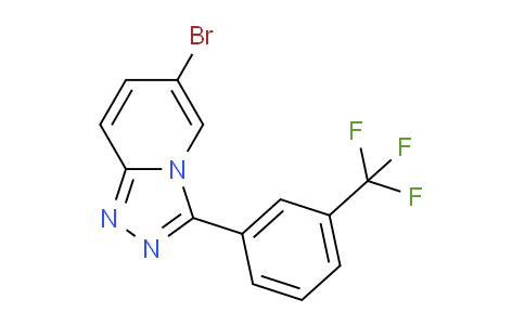 AM243846 | 1418143-37-9 | 6-Bromo-3-(3-(trifluoromethyl)phenyl)-[1,2,4]triazolo[4,3-a]pyridine