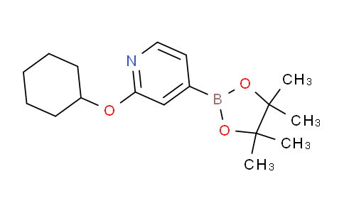 AM243866 | 1346707-98-9 | 2-(Cyclohexyloxy)-4-(4,4,5,5-tetramethyl-1,3,2-dioxaborolan-2-yl)pyridine