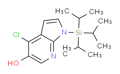 4-Chloro-1-(triisopropylsilyl)-1H-pyrrolo[2,3-b]pyridin-5-ol