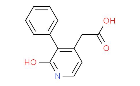 2-Hydroxy-3-phenylpyridine-4-acetic acid