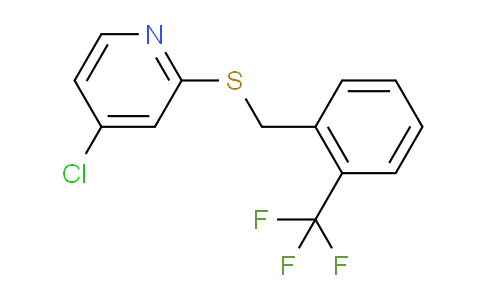 AM243892 | 1346707-59-2 | 4-Chloro-2-((2-(trifluoromethyl)benzyl)thio)pyridine