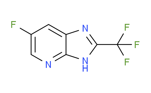 6-Fluoro-2-(trifluoromethyl)-3H-imidazo[4,5-b]pyridine