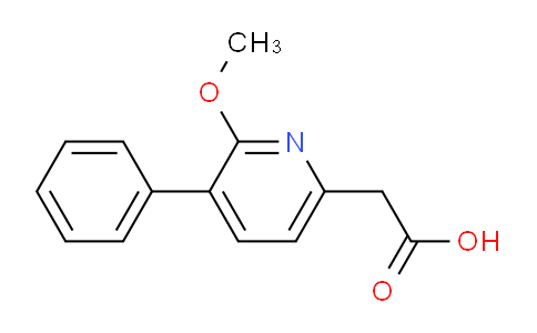 AM24397 | 1227515-80-1 | 2-Methoxy-3-phenylpyridine-6-acetic acid