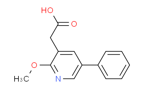AM24398 | 1227579-87-4 | 2-Methoxy-5-phenylpyridine-3-acetic acid