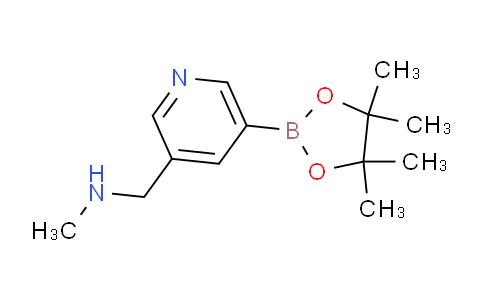 N-Methyl-1-(5-(4,4,5,5-tetramethyl-1,3,2-dioxaborolan-2-yl)pyridin-3-yl)methanamine