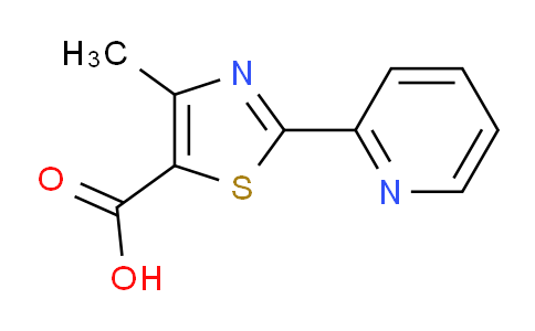 4-Methyl-2-(pyridin-2-yl)thiazole-5-carboxylic acid